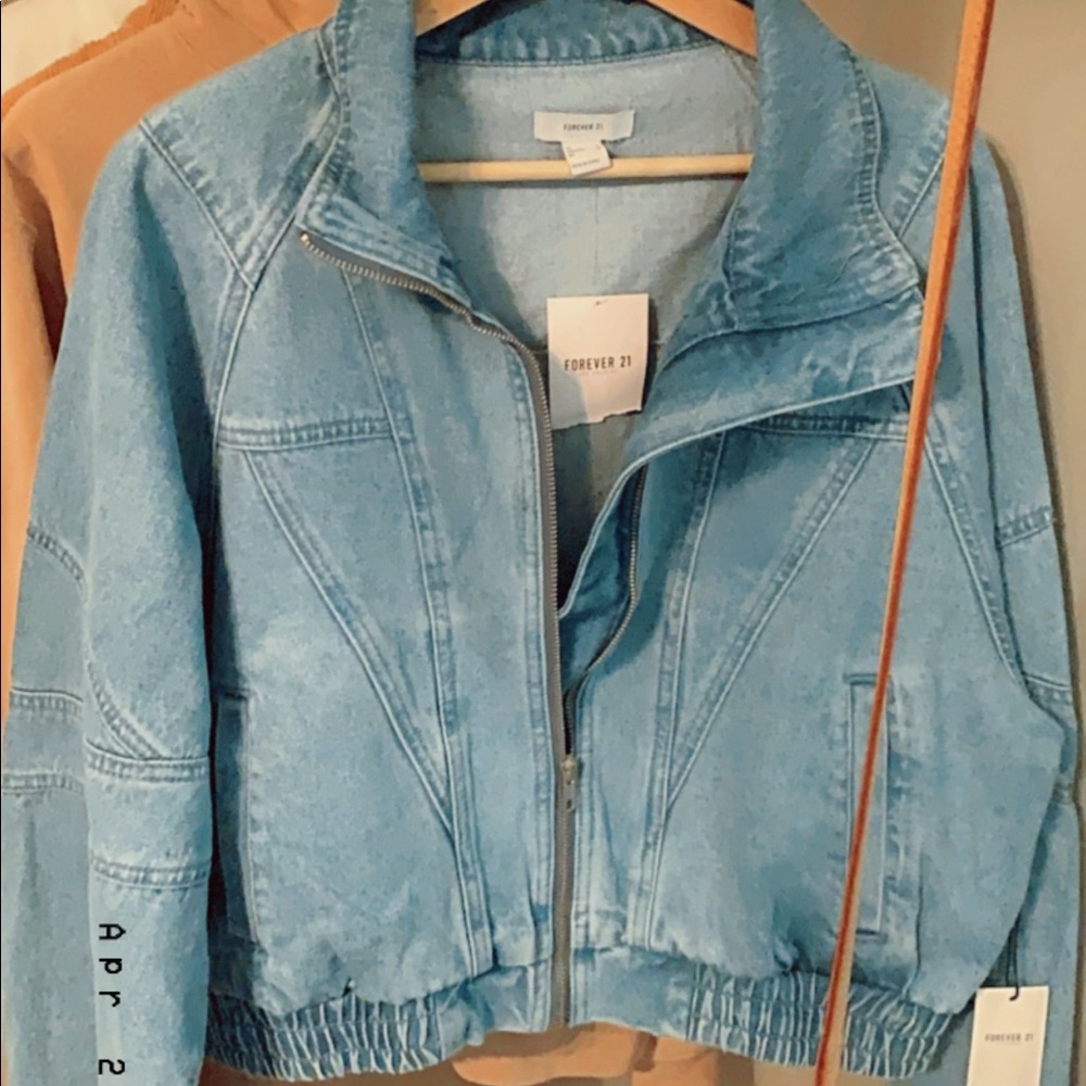 forever 21 jean jacket